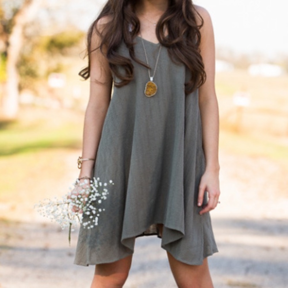 Olive hi low dress